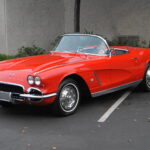 Red 1962 Chevrolet Corvette