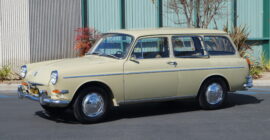Tan 1965 VW Squareback - Sold at Johnston Motorsports