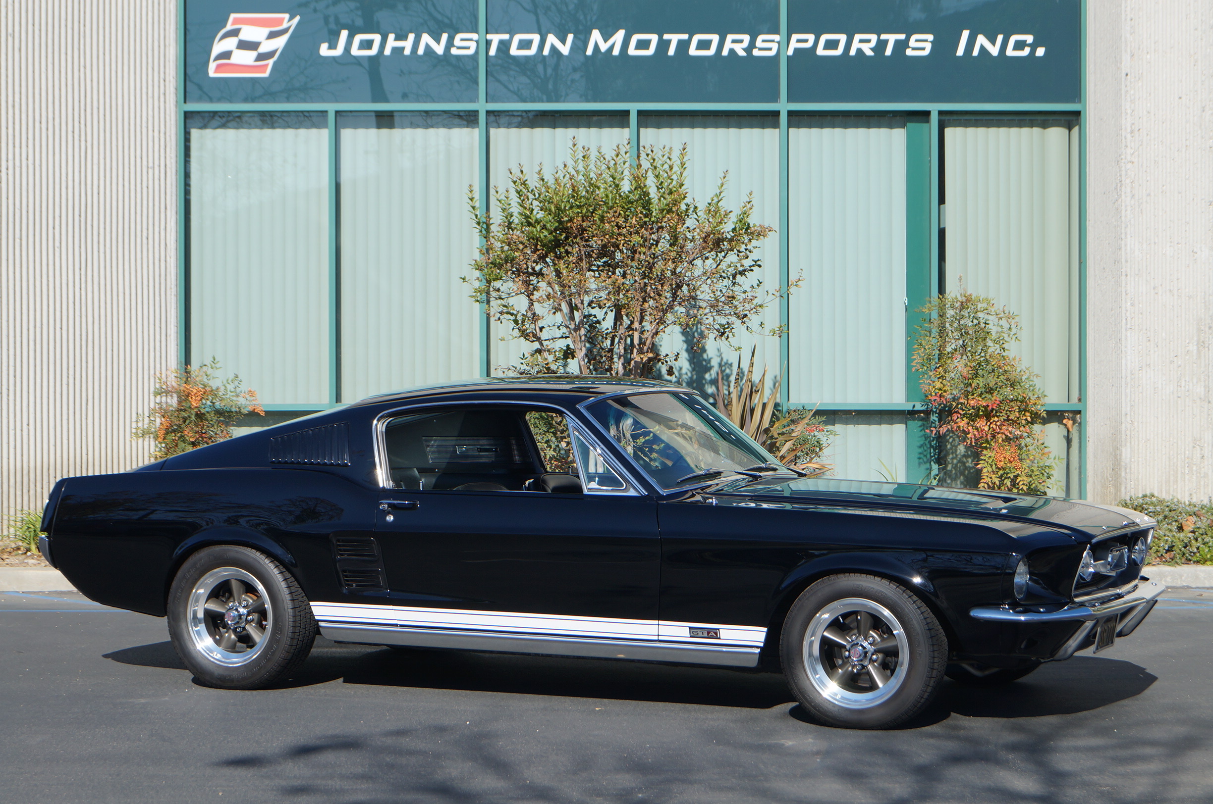 Black 1967 Ford Mustang GTA Fastback - Sold at Johnston Motorsports