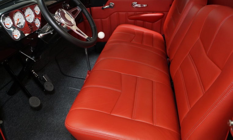 1953 Ford F100 Custom Truck Interior, Johnston Motorsports