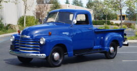 Bright Blue 1950 Chevrolet 3100 - Sold at Johnston Motorsports