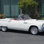 White 1957 Ford Thunderbird - Sold at Johnston Motorsports