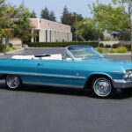 Light blue 1963 Chevy Impala - Sold at Johnston Motorsports