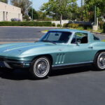 Green 1966 Chevrolet Corvette Coupe