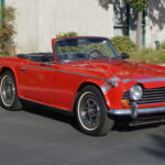 Red 1968 Triumph TR250 - Sold at Johnston Motorsports