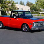 Red and Black 1972 Chevrolet C10 Truck - Sold at Johnston Motorsports