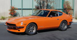 Bright Orange 1973 Datsun 24OZ - Sold at Johnston Motorsports