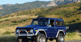 Blue 1974 Ford Bronco - Sold at Johnston Motorsports