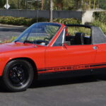 Red 1974 Porsche 914