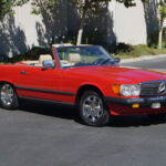 Red 1986 Mercedes 560SL Roadster - Sold at Johnston Motorsports