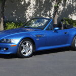 Bright Blue 2000 BMW M Roadster
