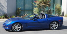 Blue 2006 Chevrolet Corvette Coupe