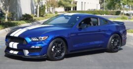 Blue 2016 Ford Shelby GT350 - Sold at Johnston Motorsports