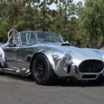 Chrome Silver 1965 Kirkham Cobra Replica