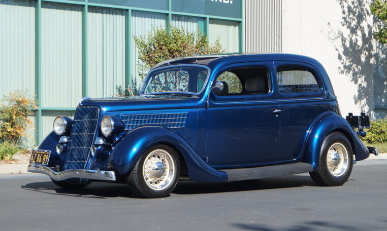 1935 Ford Slantback Coupe Exterior, Johnston Motorsports